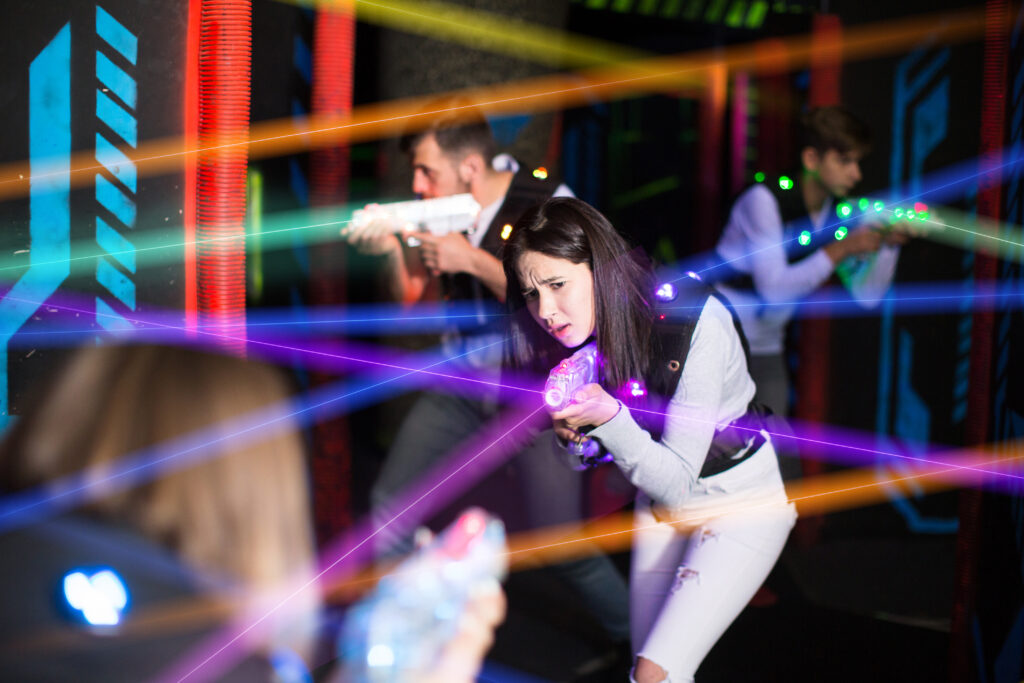 paintball laserowy