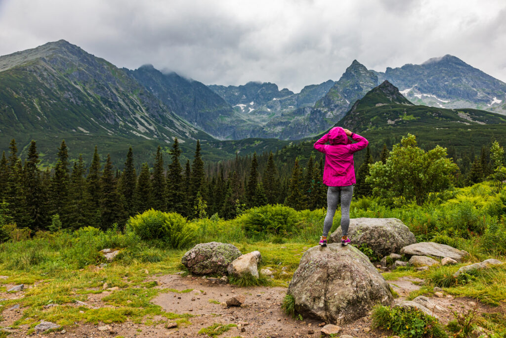 Tatry. Deszczowa aura.